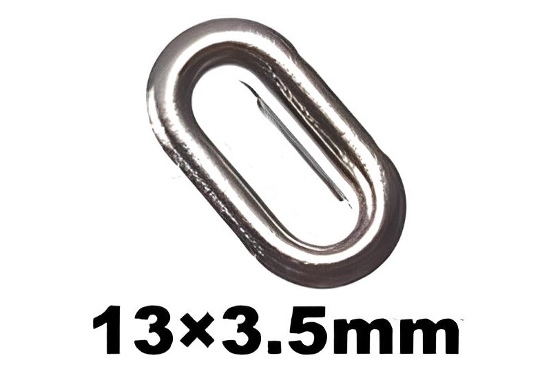 13x3.5 mm eyelet oval shape