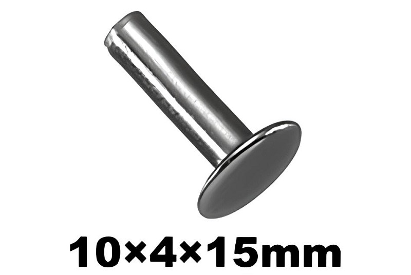 10x4x15 mm Hollow Rivet