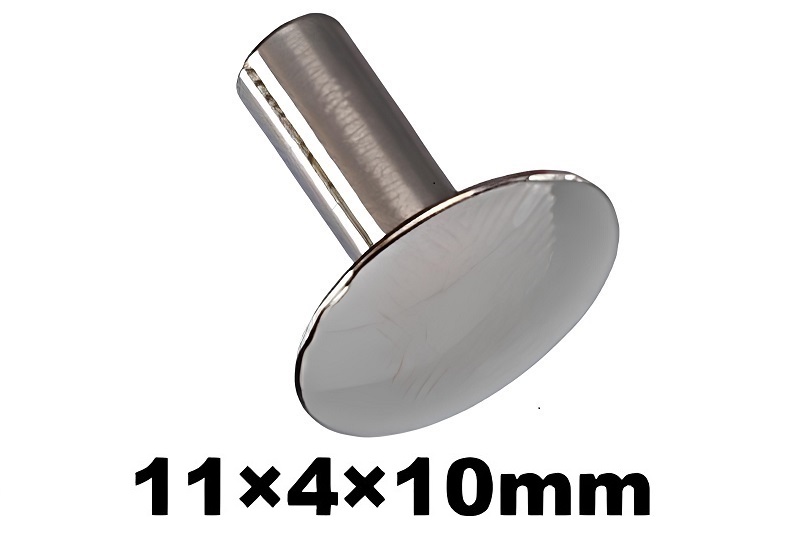 11x4x10 mm Semi Tubular Rivet