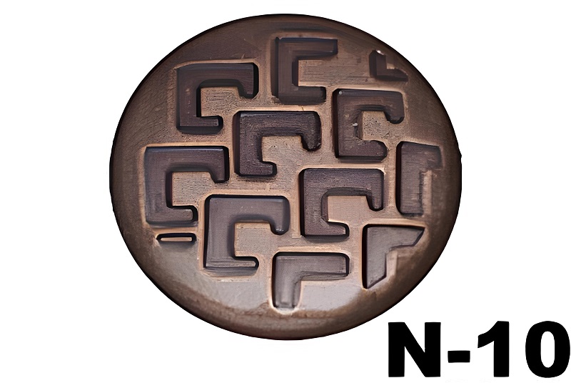 N-10 Snap Button Cap Pattern Logo