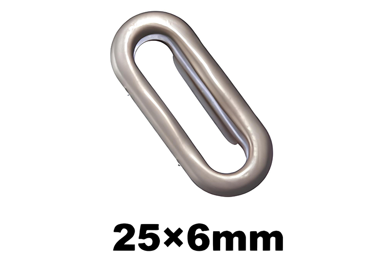 25x6 mm eyelet oval shape