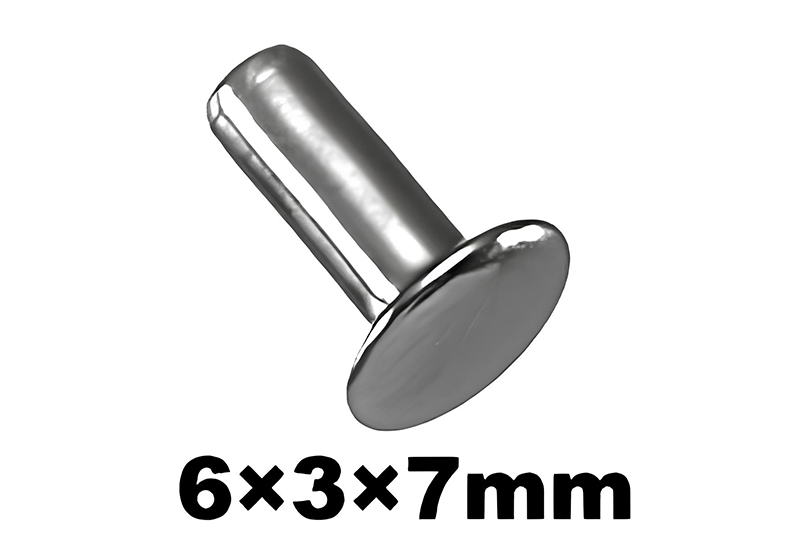 6x3x7 mm Hollow Rivet