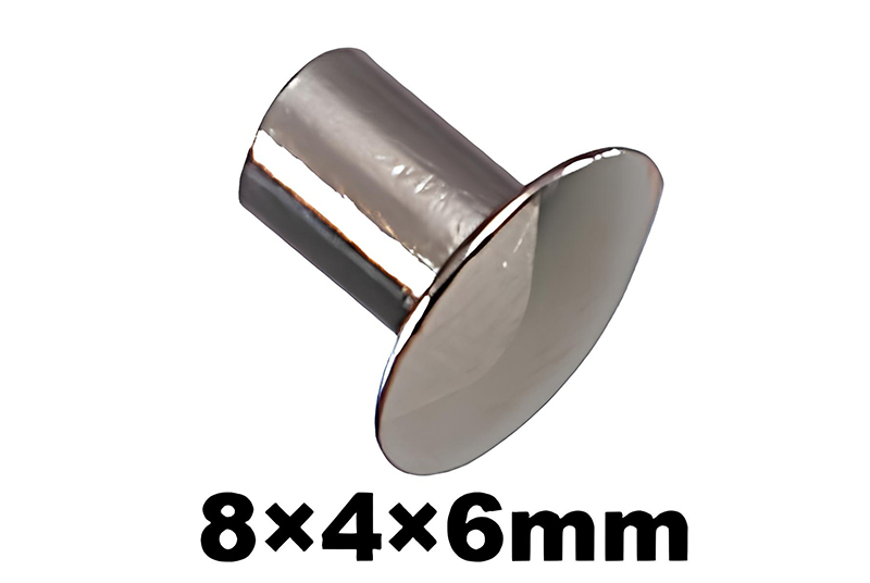 8x4x6 mm Semi Tubular Rivet