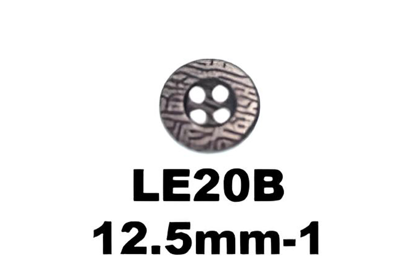 LE20B 12.5 mm-1 Sewing Button