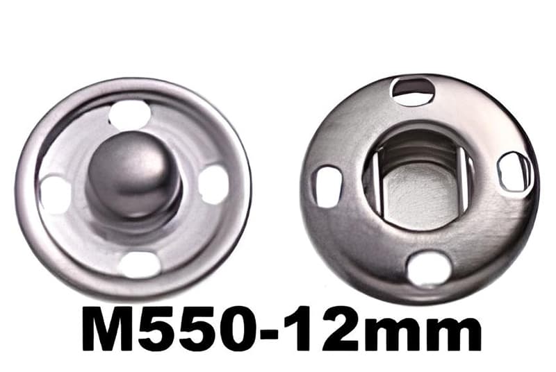 M550-12 mm Sewing Snap Button