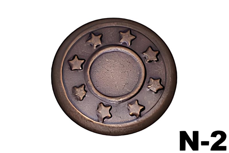 N-2 Snap Button Cap Pattern Logo