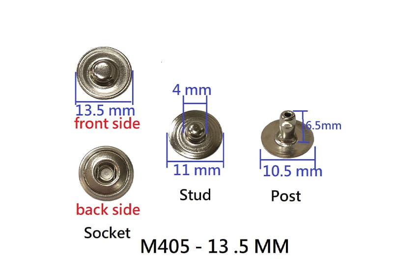 M405-13.5 Ecg Press Snap Button