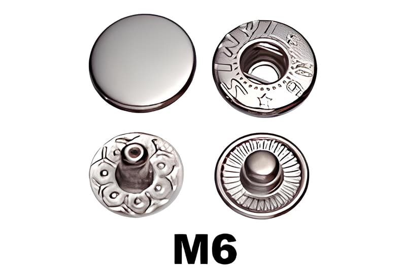 M6 Press Snap Button