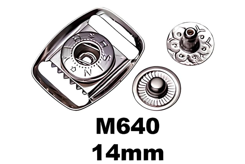 M640-14 Press Snap Button