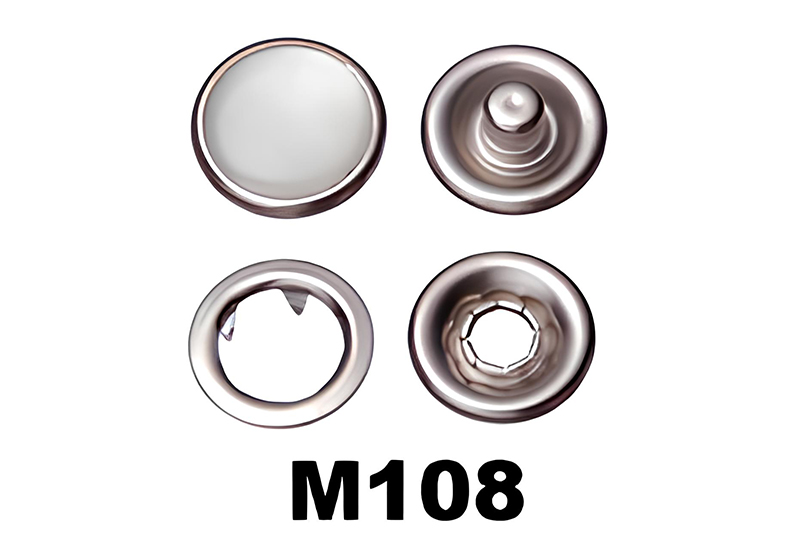 M108 Pearl Prong Snap Button