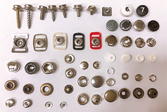 Metal & Plastic Snap Buttons, Fasteners